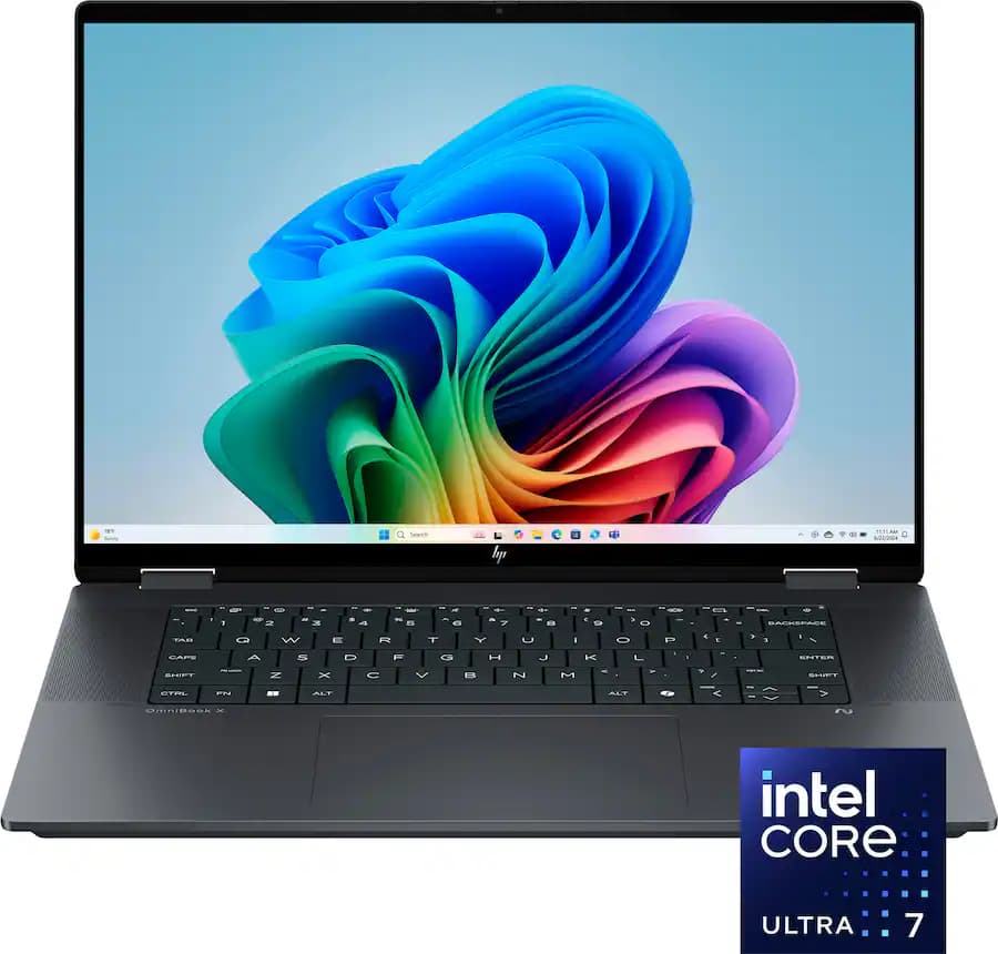 HP OmniBook X Flip 16 | Intel Core Ultra 7 256V | 16GB LPDDR5X | 1TB SSD | 16"IPS LED Touchscreen | Intel Arc Graphics | 2-in-1 | Windows 11