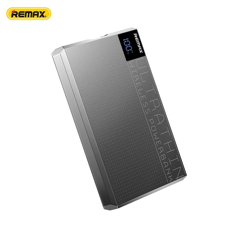 REMAX MP-6 10000mAh Magnetic Wireless Power Bank | 15W Fast Wireless Charging | Ultra-Thin Design | Digital Display | USB-C Output Interface | Portable & Fast Charging