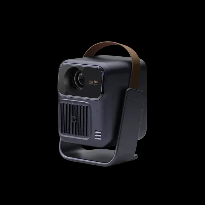 Wanbo ToGo Pro Portable Projector | Native 1080p Full HD | 500 ANSI Lumens Brightness | 99Wh Built-in Battery | Google TV (Android 14) | 2GB RAM + 32GB Storage | 40–120" Projection | 8W DSP Speaker with Dolby Audio
