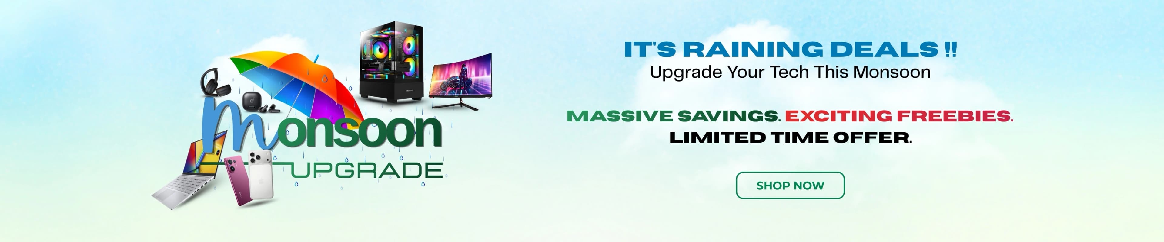 Monsoon Upgrade Banner