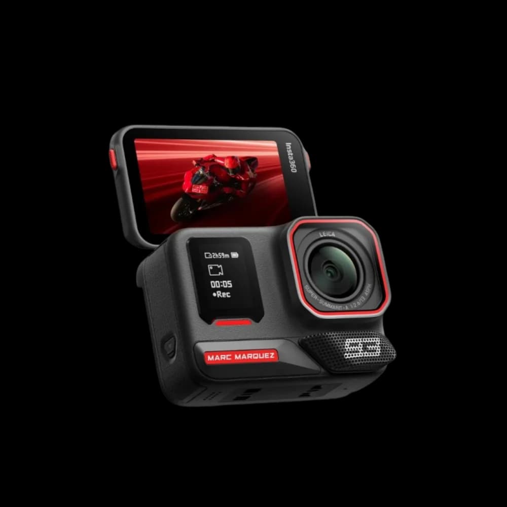 Insta360 Ace Pro 2 MM93 Edition | 8K Action Camera | 1/1.3-inch Sensor | Leica Lens | 4K 120fps | 2.5-inch Flip Touchscreen | Active HDR | FlowState Stabilization | Waterproof Design | Marc Marquez Edition