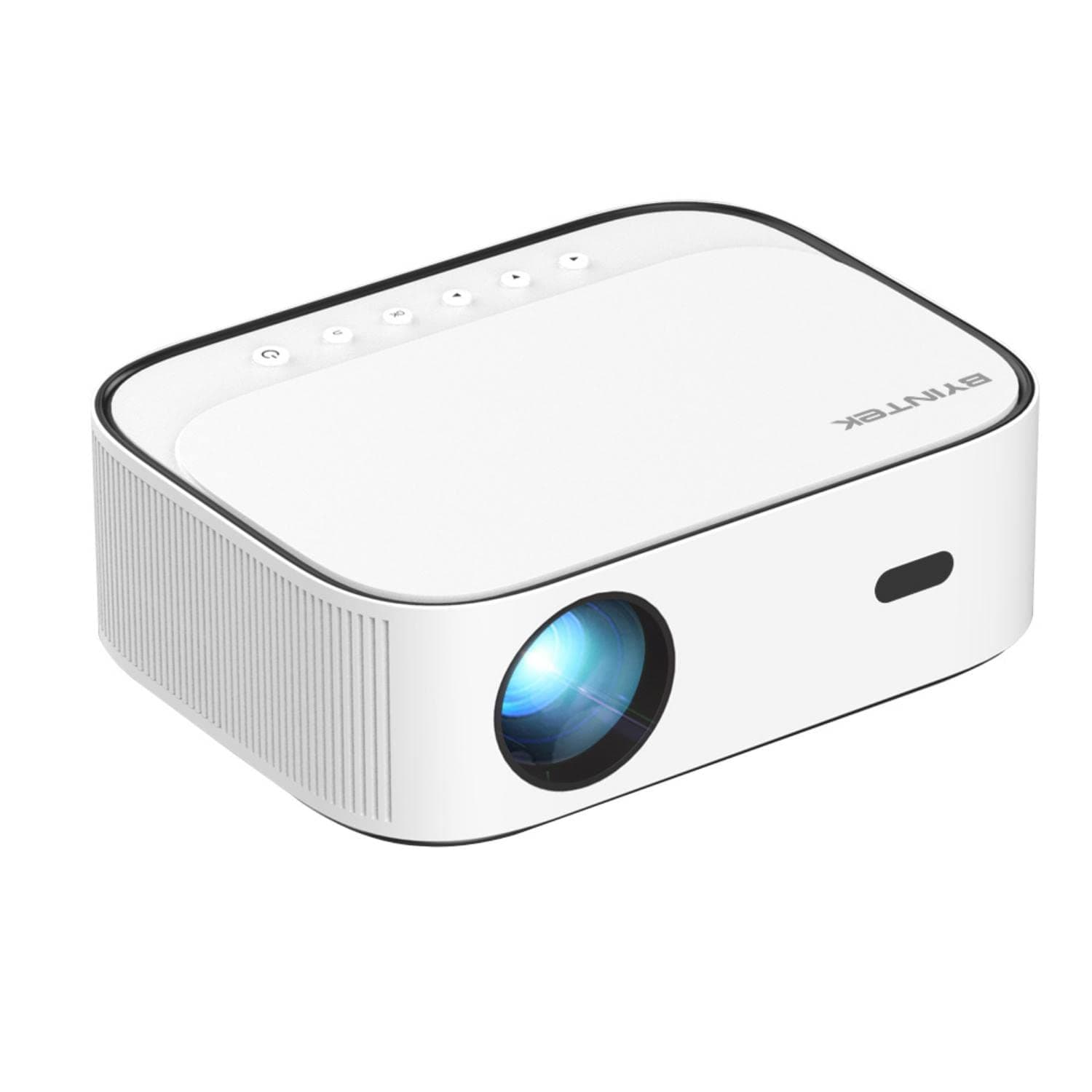 BYINTEK K45 Smart LCD Projector | Native Full HD 1080p | 700 ANSI Lumens | Android 9.0 OS | 1GB/32GB Storage | Auto Focus | 30,000 Hour LED Lamp