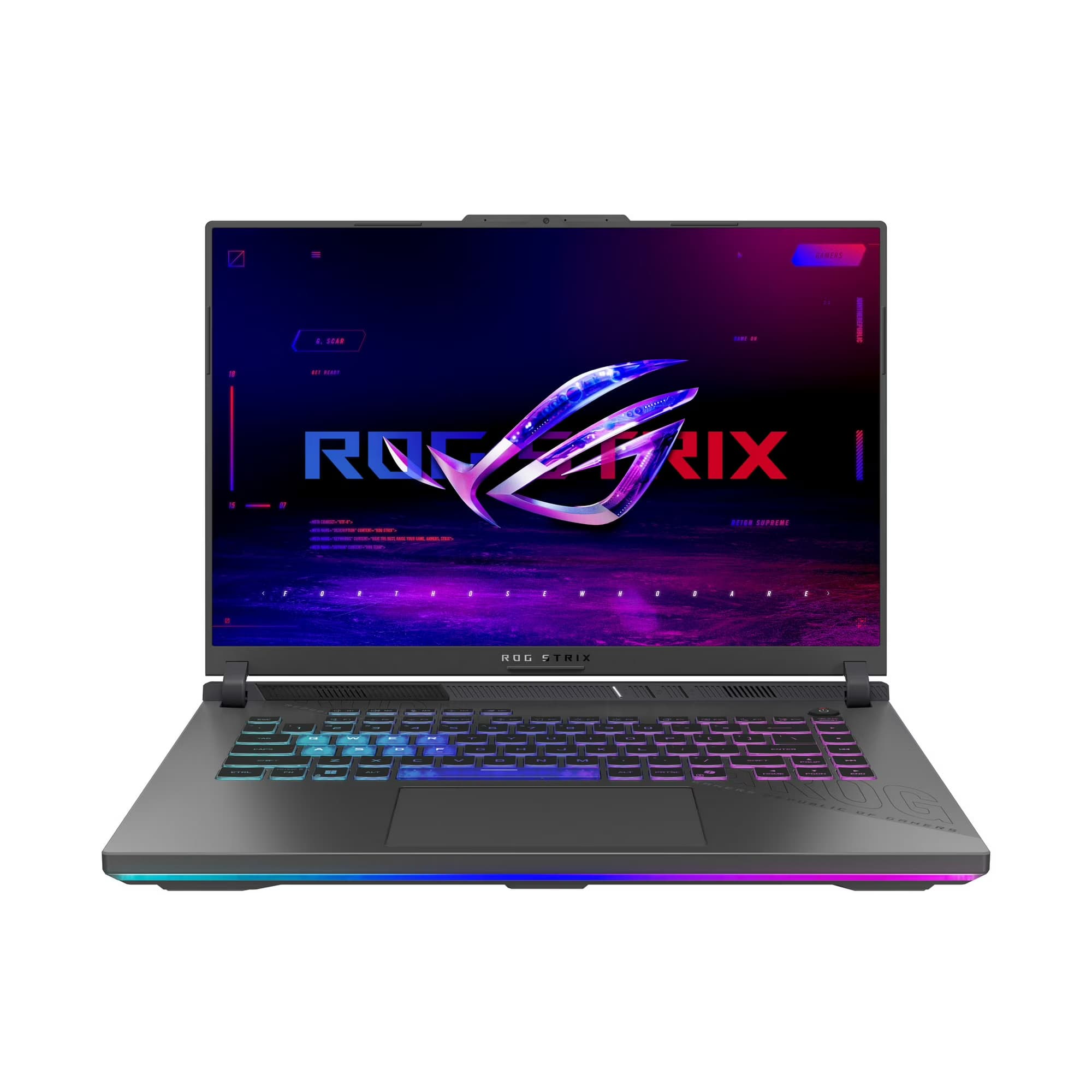 ASUS ROG Strix G16 G614FM-WS94 | AMD Ryzen 9 9955HX | 16GB RAM | 1TB SSD | 16" 165Hz Display | NVIDIA RTX 5060 8GB | RGB Keyboard | Eclipse Grey