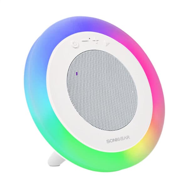 SONICGEAR NEOX 8 MIST Portable TWS Speaker | 5W RMS Power | Bluetooth 5.3 | RGB Lighting | 65mm Driver | 80Hz – 160kHz Frequency Response | Up to 3 Hours Playtime