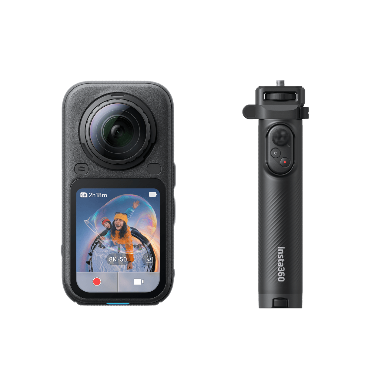 Insta360 X6 Travel Bundle | 8K 360° Action Camera | Dual 1/1.28-inch Sensors | 72MP Photos | 4K 120fps Video | FlowState Stabilization | AI-Powered Features | Travel Accessories Bundle