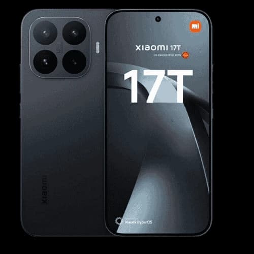Xiaomi 17T | MediaTek Dimensity 8500-Ultra | 12GB RAM | 512GB Storage | 6.59″ 1.5K AMOLED Display | 32MP Selfie | 6500mAh Battery | 67W HyperCharge | IP68 | HyperOS 3 | Black/Blue/Violet