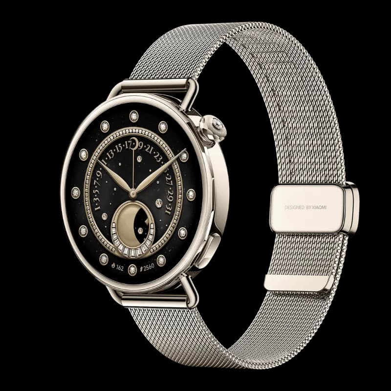Xiaomi Watch S4 41mm | 1.32" AMOLED Display | Stainless Steel Bezel | 8 Days Battery Life | 5ATM Water Resistance | Built-in GPS | Bluetooth Calling | Fitness Tracker