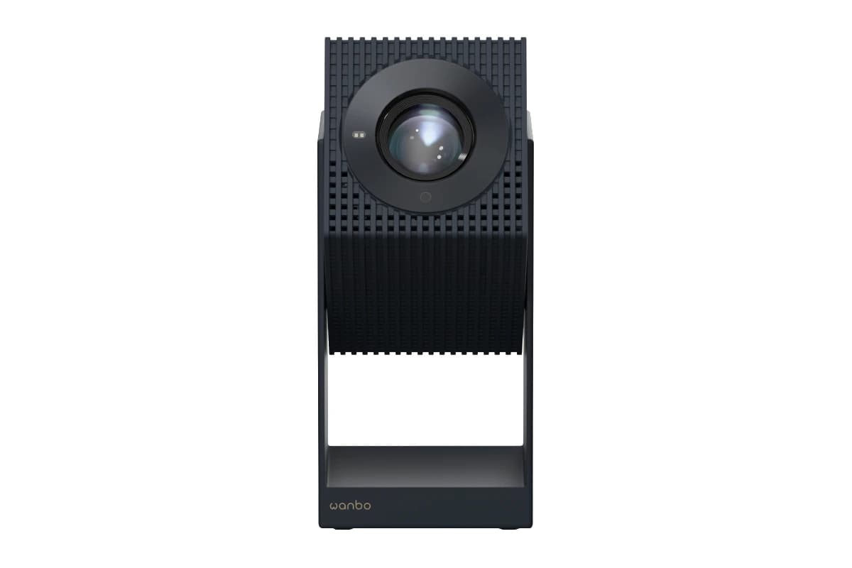 WANBO Cube 2 Pro |  1920 x 1080 Full HD Smart Projector | 500 ANSI Lumens Brightness | Dual Speakers | Google Assistant Built-in | WiFi & Bluetooth Connectivity