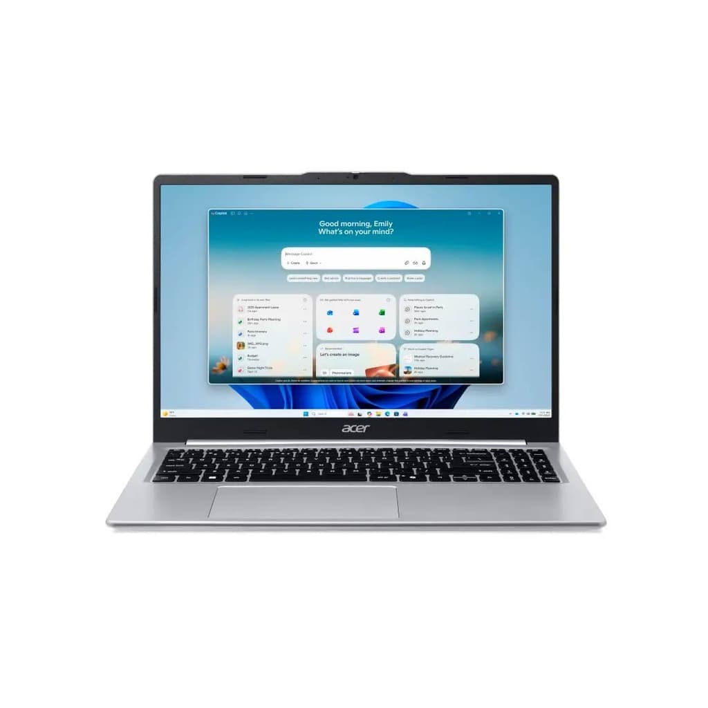 Acer Aspire Lite 15 AL15-49P-R72J | AMD Ryzen 7 7730U | 8GB RAM | 512GB SSD | 15.6-inch FHD IPS Display | AMD Radeon Graphics | Windows 11 | Light Silver | 2 Year Warranty