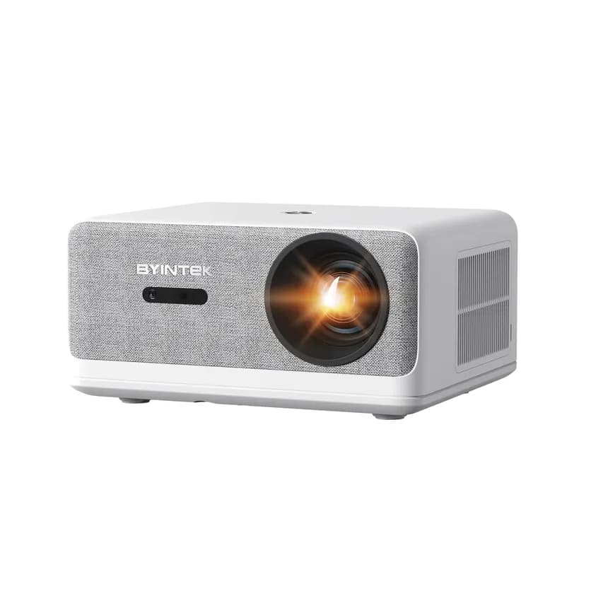 BYINTEK U14 Smart LCD Projector | Native Full HD 1080p | 1250 ANSI Lumens | Android 9.0 OS | 1GB RAM + 8GB Storage | Auto Focus & 6D Keystone Correction | Dust-Proof Optical Engine