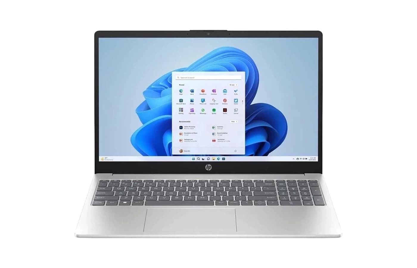 HP Notebook 15 Ryzen 7 7730U Laptop | 8GB RAM | 512GB SSD Storage | 15.6-Inch FHD Display | AMD Radeon Graphics | Backlit Keyboard | Windows 11 | 1 Year Warranty