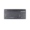 Alcatroz Xplorer Go BTR 200 Dual Mode Wireless Keyboard | Bluetooth 5.2 & 2.4G Connectivity | 99 UV-Coated Chiclet Keys | Ultra-Slim & Portable Design | 180mAh Rechargeable Battery (100Hrs Usage, 2 Months Standby)