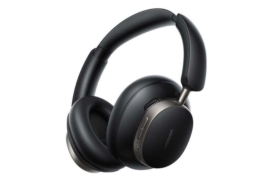 UGREEN Studio Pro HiTune Max 6 Over-Ear Wireless Headphones | Bluetooth 6.0 with Hi-Res LDAC Audio | 120-Hour Playtime (ANC Off) / 80-Hour (ANC On) | 5 AI-ENC Mics | 820mAh Battery | Foldable Design