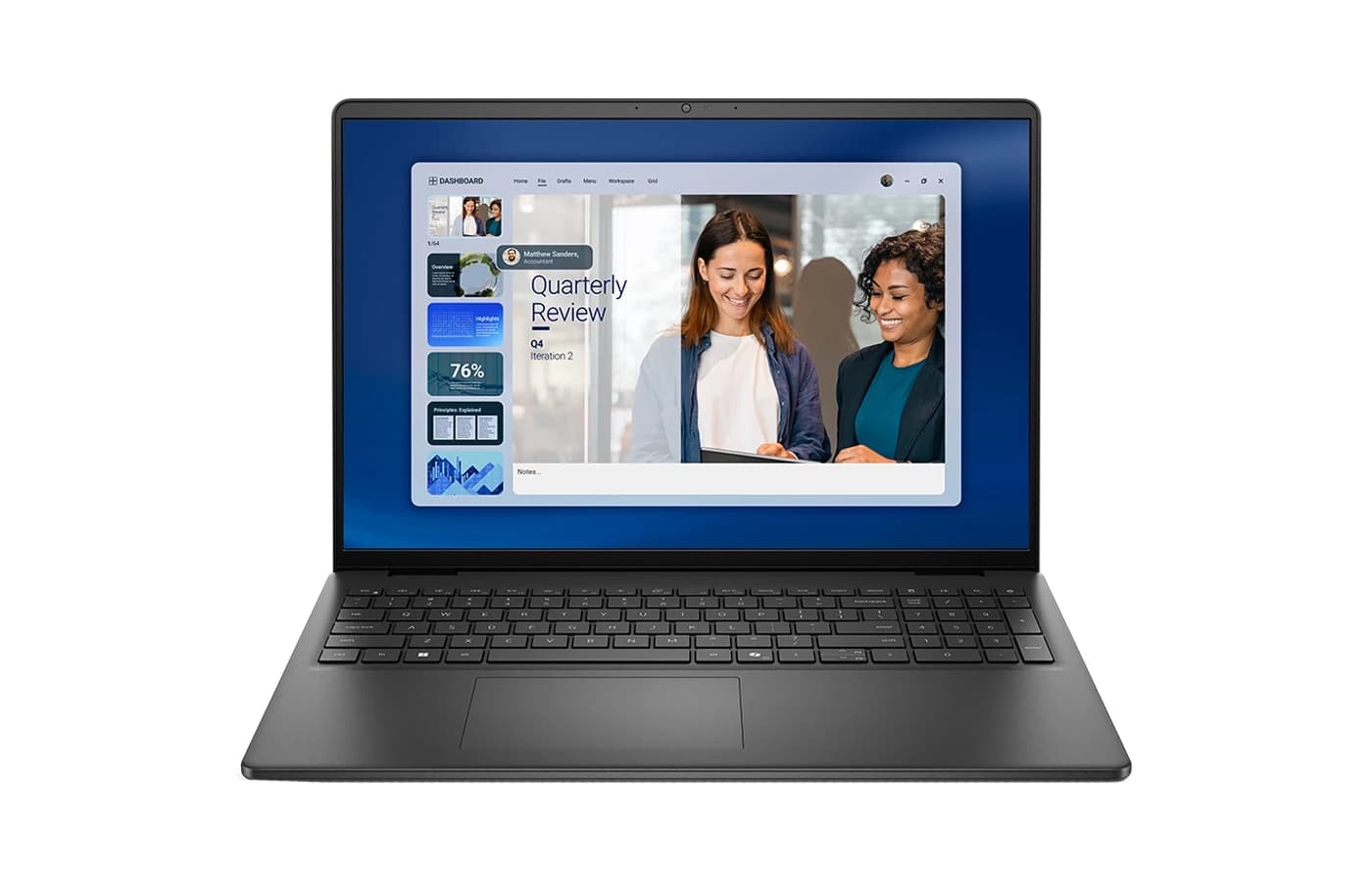 Dell 16 AMD Ryzen 7 250 Laptop | 16GB RAM | 1TB SSD Storage | 16-inch FHD+ Touchscreen Display | AMD Radeon Graphics | Premium Thin & Light Design | Windows 11