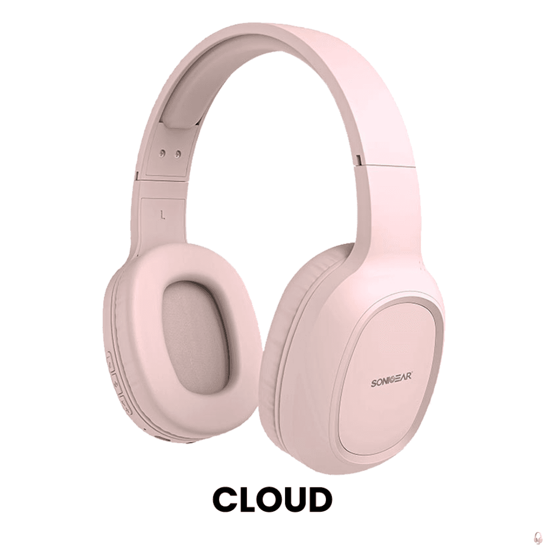 SonicGear Airphone 3 Wireless Headphone | Bluetooth 5.4 | Up to ~10 m Wireless Range | 40mm Dynamic Drivers | 200 mAh Battery Capacity | Up to 14 Hours Playback | 20Hz–20kHz Frequency Response | Lightweight & Comfortable Earcups