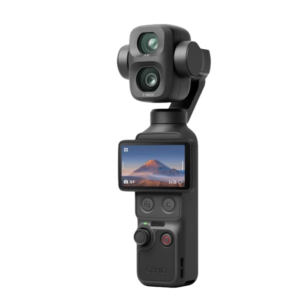 DJI Osmo Pocket 4P Standard Combo | 4K Gimbal Camera | 3-Axis Mechanical Stabilization | Advanced Image Quality | Compact Pocket-Sized Design | AI Tracking | Vlogging & Content Creation