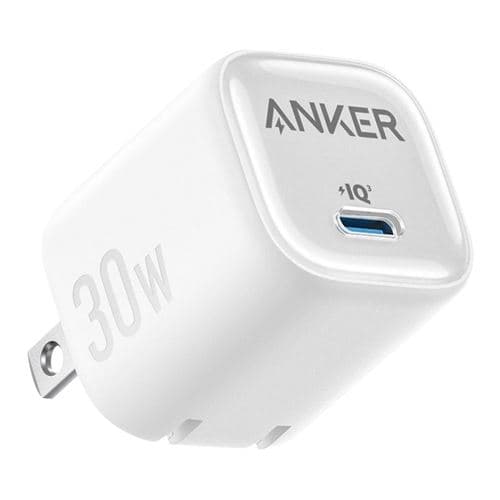 Anker Zolo 30W Compact USB-C GaN Charger | Fast Charging PD 3.0 & PPS Adapter | Compact Wall Charger