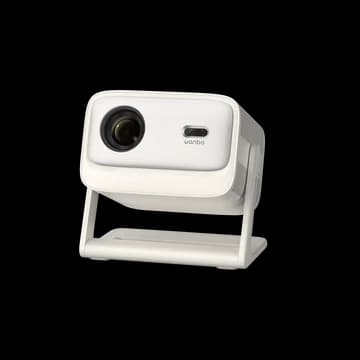 WANBO Vali 1 Pro Smart Google TV Projector | Native 1080p Full HD | 900 ANSI Lumens | Auto Focus & Keystone | Google TV with 2GB RAM/32GB Storage | Portable Home & Outdoor Projector
