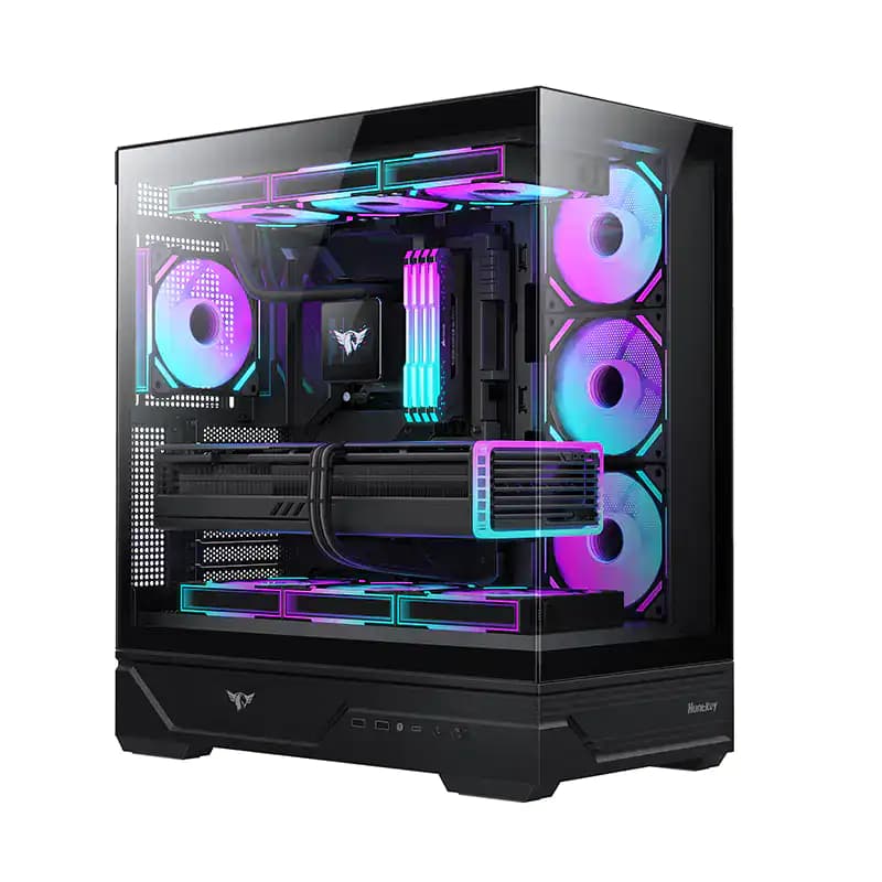 Best PC Build | Intel Core Ultra 7 265K | Gigabyte Z890 Eagle Wifi | 32GB DDR5 RAM | 1TB SSD | GX360r Blacktip shark liquid cooler | PNY RTX 5070 12GB | 750W Gold PSU | Huntkey Destiny gaming Case