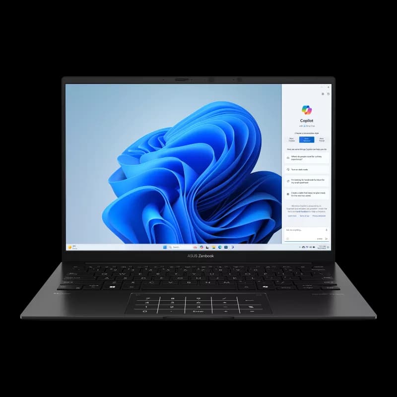 Asus Zenbook 14 UM3406GA | AMD Ryzen AI 7 445 Processor | 16GB RAM | 512GB SSD | 14" WUXGA 60Hz OLED  | AMD Radeon Graphics  | 75WHrs Battery | 2 Years International + 1 Year ASUS Perfect Warranty