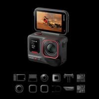 Insta360 Ace Pro 2 Ultimate Videography Bundle | 8K Action Camera | 1/1.3-inch Sensor | Leica Lens | 4K 120fps | 2.5-inch Flip Touchscreen | Active HDR | FlowState Stabilization | Waterproof Design