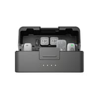 DJI Mic Mini 2 Wireless Microphone System | 2 Transmitters + 1 Mobile Receiver + Charging Case | 24-bit/48kHz Audio | 2-Level Noise Cancelling | for Interviews, Vlogging, Podcasting, Content Creation