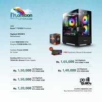 Build Your Gaming PC | AMD Ryzen 7 5700X | RTX 5060 8GB/3060 12GB/3050 6GB/5060TI 8GB/5050 8GB | B550M K | 16GB DDR4 RAM | 512GB SSD | Frozen 200SE |  G53 Gaming Casing | 750W 80+ PSU