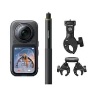 Insta360 X6 Motorcycle Bundle | 8K 360° Action Camera | Dual 1/1.28-inch Sensors | 72MP Photos | 4K 120fps Video | FlowState Stabilization | AI-Powered Features | Motorcycle Mounting Accessories