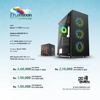 Build Your Gaming PC | AMD Ryzen 7 7700 | RTX 5060Ti 16GB/RTX 5060 8GB/RTX 50508GB/RTX 5060Ti 8GB | B840M Wi-Fi | 16GB DDR5 RAM | 512GB SSD | T620 Air Cooler | ICE 110 Case | 750W 80+ PSU