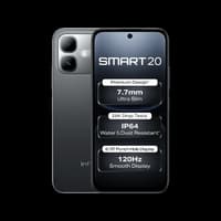 Infinix Smart 20 4G Smartphone | 6.78" HD+ 120Hz IPS LCD | MediaTek Helio G81 Ultimate | 4GB RAM | 64/128GB Storage | 15W Fast Charging | XOS 16 | Side Fingerprint | IP64