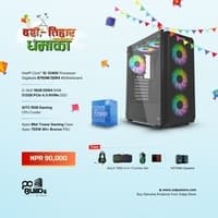 Build Your Gaming PC | Intel Core i5-12400 | Gigabyte B760M | G-Skill 16GB RAM | 512GB SSD | AITC RGB Gaming CPU Cooler | Apex Mid-Tower Gaming Case | Apex 750W 80+ Bronze PSU