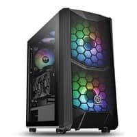 Thermaltake Commander C35 TG ARGB Mid-Tower Gaming PC Case | Tempered Glass Panel | ARGB Fans | ATX/Micro-ATX/Mini-ITX Support | High-Airflow Design