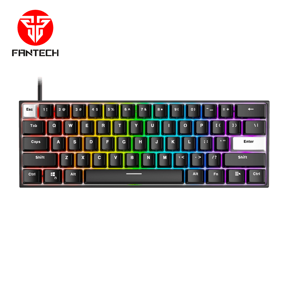 Fantech Maxfit 61 MK857 Frost Wired Modular Mechanical Keyboard
