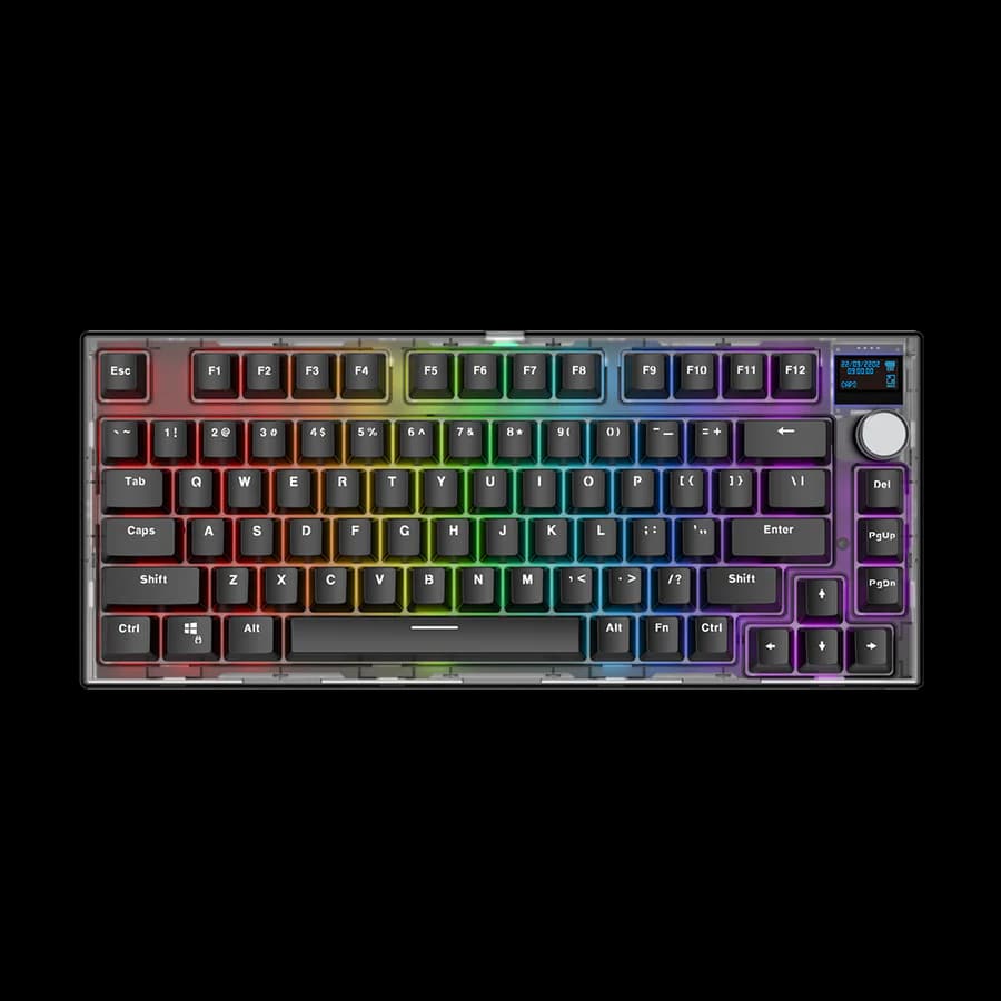 Fantech Maxfit 81 MK910 Frost Wireless Modular Mechanical Keyboard with PBT