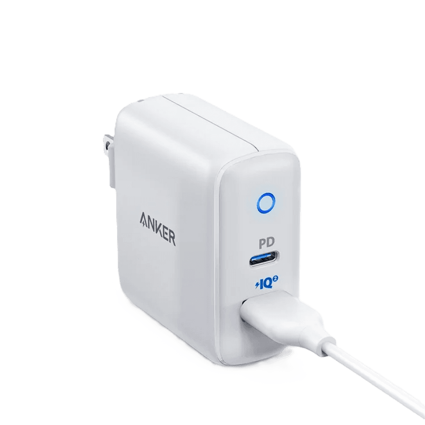 Anker PowerPort PD+2 | Dual Port 33W USB Wall Charger | PowerIQ Technology | Foldable Plug | Compatible with iPhone 15/14/13/12/11 | iPad | Samsung S Series & More