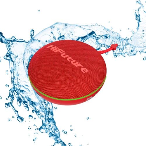 HiFuture Altus | Compact Portable Speaker | 10W Output | TWS Stereo Pairing | 8H Playtime | Bluetooth 5.3 | LED Light | IPX7 Waterproof | Ultra-Portable Design