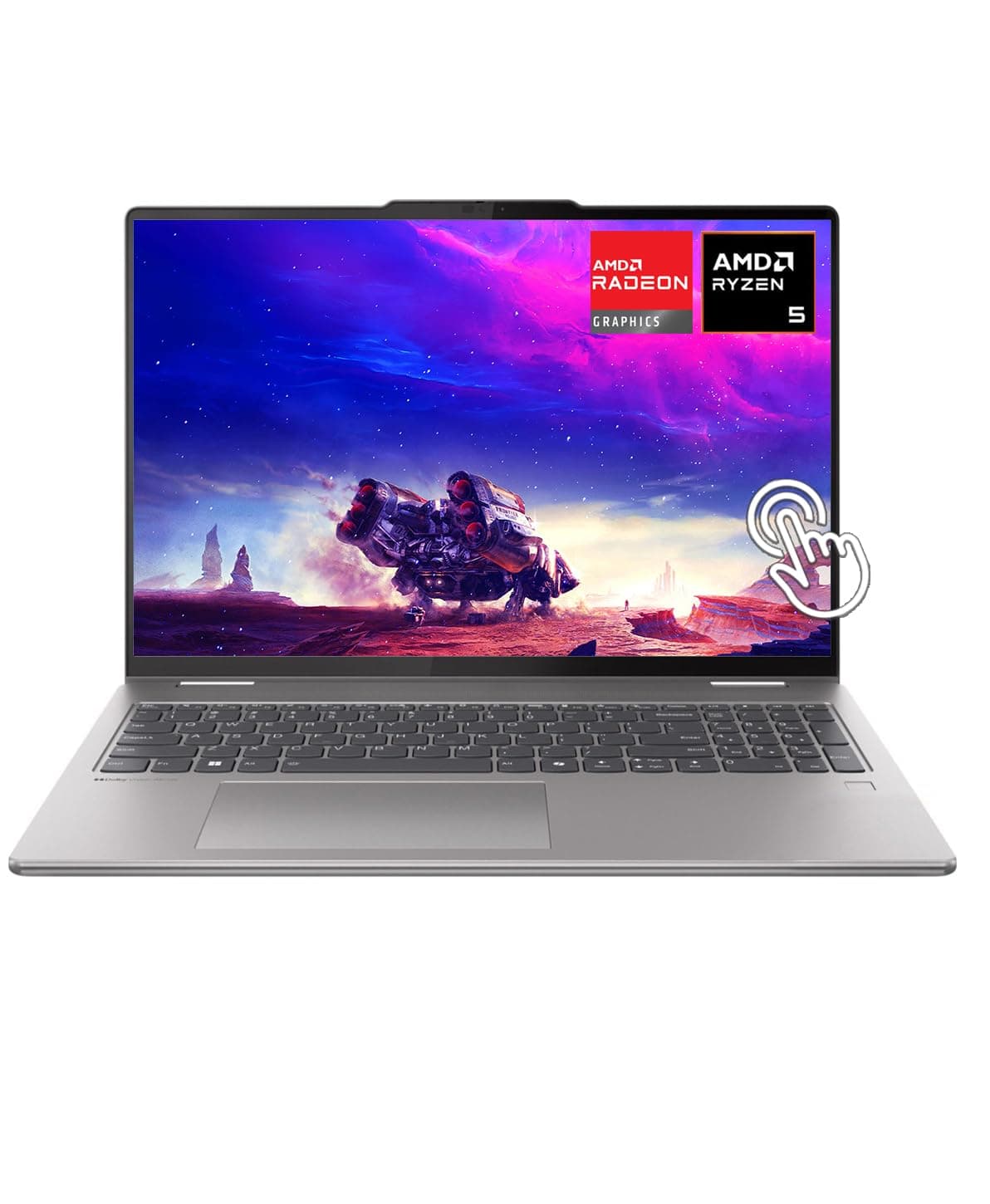 Lenovo Yoga 7 2-in-1 14AHP9 | AMD Ryzen 5 8640HS Processor | 8GB RAM | 512GB SSD | 14" WUXGA 1920 x 1200 Multi-touch Display | Windows 11 Home | LED Backlit Keyboard