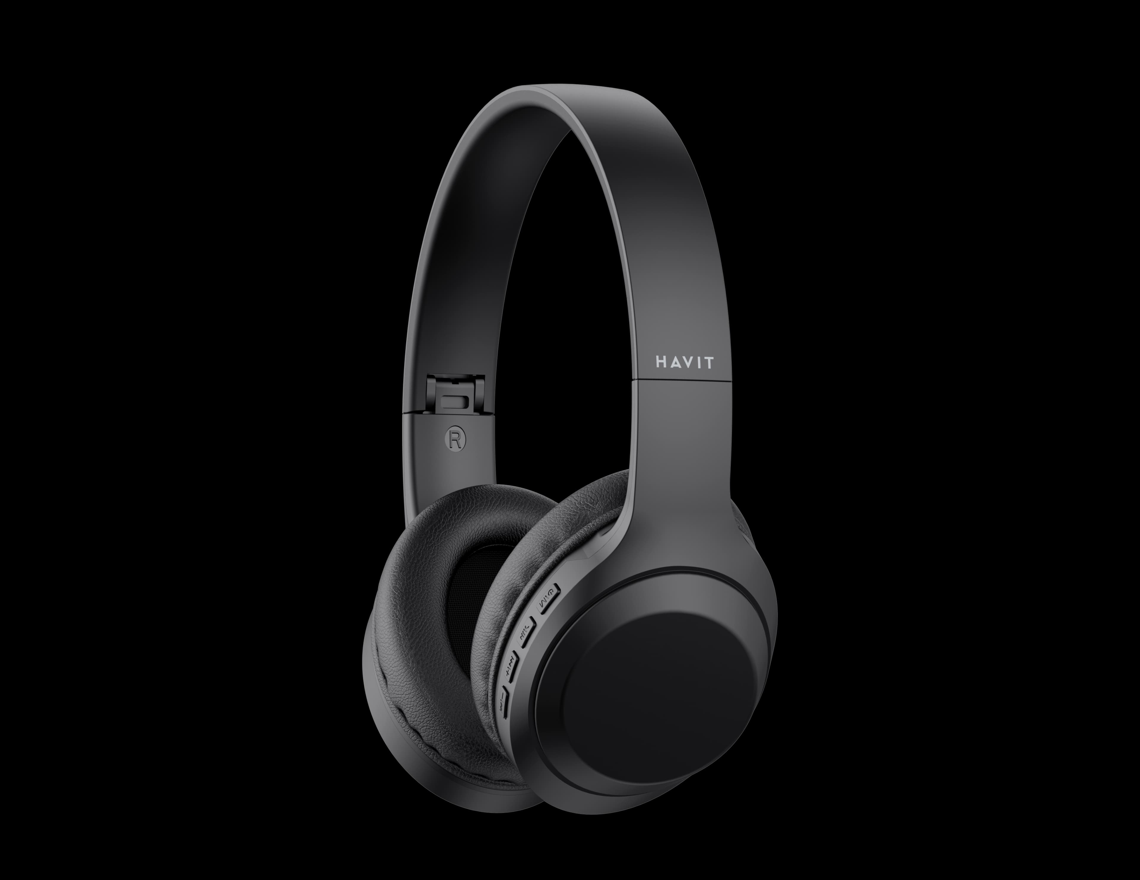 Havit H628BT | Bluetooth 5.1 Wireless Headphone | 200mAh Battery | 9H Play/Talk Time | 10M Range | 185x165x65mm Compact Design | Lightweight Comfort Fit