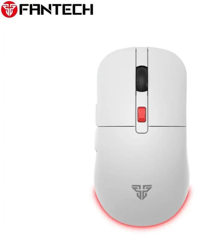 Fantech WG9 Kanata | Wireless Gaming Mouse | PixArt Optical Sensor | 800-2000 DPI | 125Hz Polling Rate | 60 IPS | 20G Acceleration | Huano Silent Switches (5M Clicks) | 2.4GHz Wireless | 600mAh Battery (85H) | RGB Rainbow Lighting