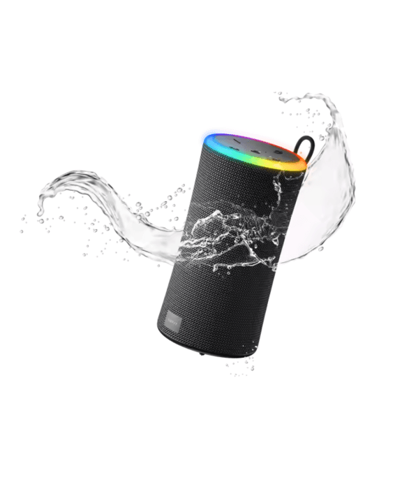 Havit SK833BT | Portable Bass Waterproof Wireless Speaker | 20W Output (10W x 2) | 4000mAh Battery (10H Playtime) | IPX Rating | BT Connectivity | 10M Range | Type-C Charging | Deep Bass Design