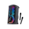 Anker Soundcore Rave 3S AI Karaoke Party Speaker | 200W Deep Bass Sound | Dual Wireless Mics | AI Vocal Removal | RGB Party Lighting | 12-Hour Playtime | IPX4 Water-Resistant | App-Controlled EQ & Effects