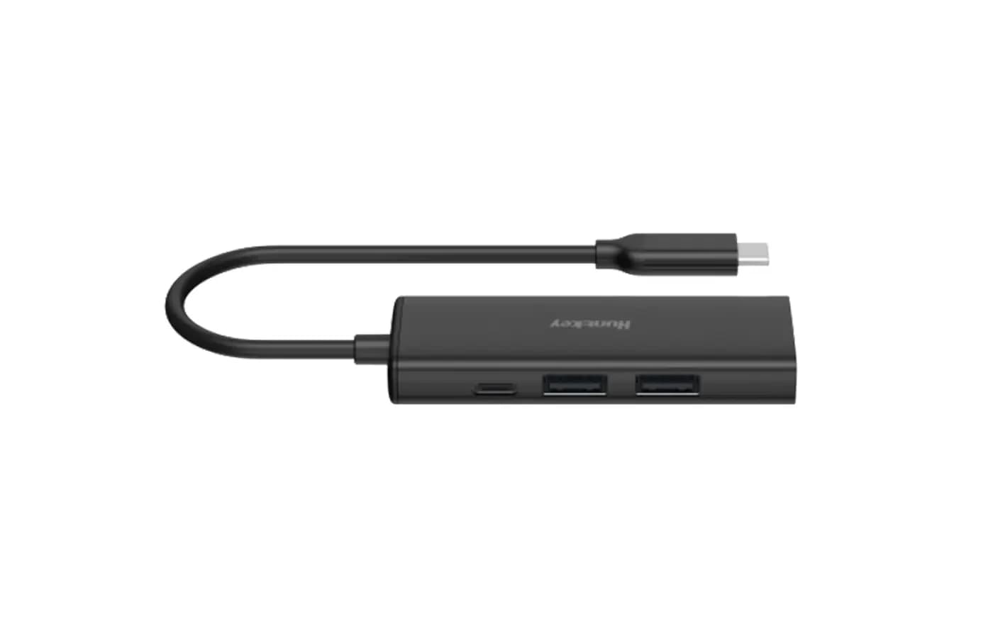 Huntkey 4-in-1 USB-C Multifunction Docking Station | Compact Design | High-Speed Data Transfer | Multiple Connectivity Options | Reliable Performance for Work & Travel