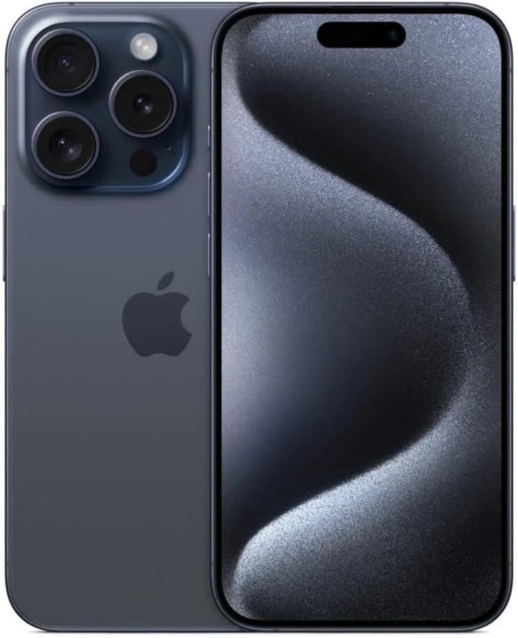 Apple iPhone 15 Pro Max | 6.7-inch Super Retina XDR OLED All-Screen Display | Apple A17 Pro (3nm) Chip with 6-Core CPU & 6-Core GPU | iOS 17 | Advanced Face Recognition