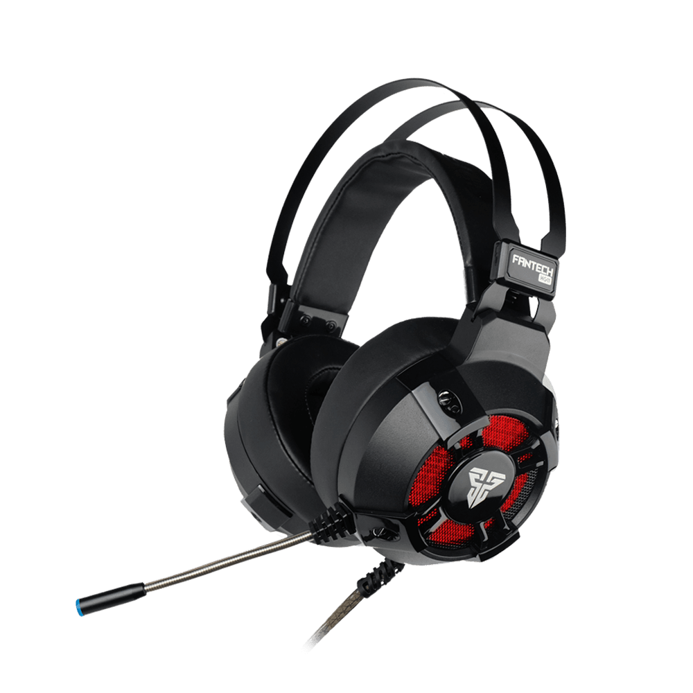 Fantech Captain 7.1 HG11 | Wired RGB Gaming Headset | 50mm Driver Unit | Blue LED Lighting | Built-in Noise-Canceling Microphone | 100Hz – 10kHz Frequency Response | -38dB ± 3dB Sensitivity