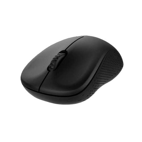 Rapoo M160 Wireless Mouse | Power-Saving Design | Bluetooth & 2.4GHz | 1300 DPI Optical Tracking | For PC | Black