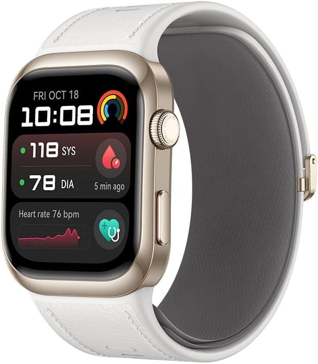 Huawei Watch D2 | 1.82″ (480 × 408, ~347 PPI) AMOLED Display | IP68 Water Resistance | All-Round Health Management | Bluetooth 5.2 (BR & BLE) | | Slim & Lightweight Design | Compatible with Android 8.0+ & iOS 13.0+