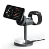 AUKEY LC-MC311 MagFusion | Qi2 3-in-1 Wireless Charging Station | 15W Max Magnetic Phone Charging | 5W Watch & Earbuds Charging | USB-C Fast Input | All-in-One Convenient Design