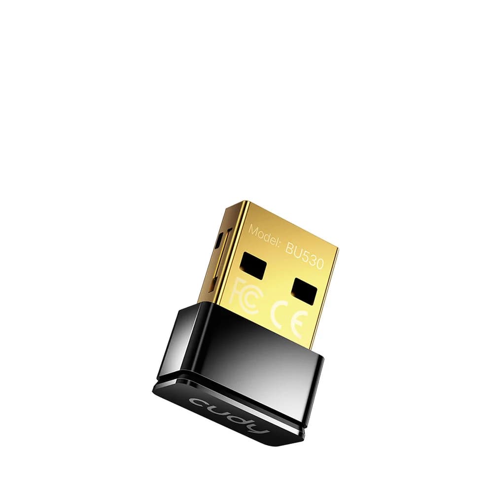 Cudy BU530 USB Bluetooth Adapter | Bluetooth 5.3 Nano Dongle | Plug & Play | 2.402–2.480GHz Frequency Band | Compatible with Windows 7/8.1/10/11 | For PC, Laptop, Printer & More