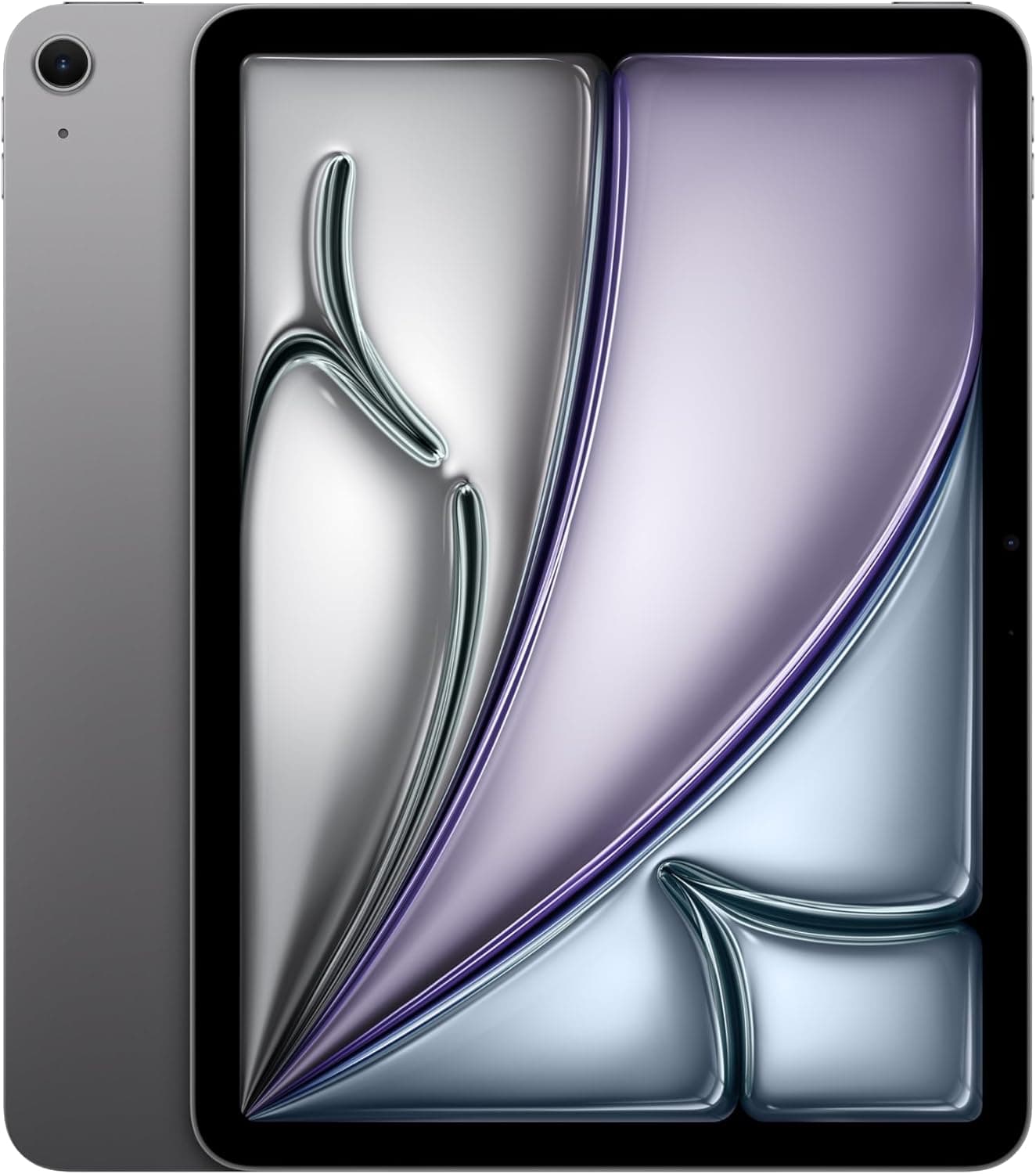 Apple iPad Air M2 Chip | 11-Inch 2360 × 1640 pixels Liquid Retina Display | 8 Core CPU & 9 Core GPU | 8GB RAM | 128GB/256GB SSD | 12MP Front & Rear Cameras | Wi-Fi 6E | Touch ID | All-Day Battery Life | Built for Apple Intelligence