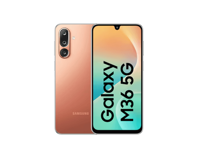 Samsung Galaxy M36 | 6.7-inch 120Hz Super AMOLED Display | Exynos 1380 (5nm) | 8GB RAM 128GB/256GB Storage | 13MP Front Camera | 5000mAh Battery | Android 15 | Fingerprint & Face